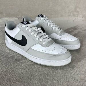 Nike Court Vision HV0927-097 Mens Size 13 Grey Fog White Running Shoes